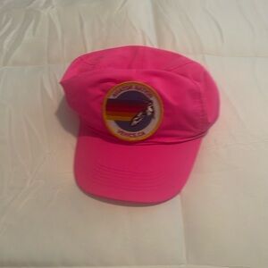 Like new hot pink aviator nation trucker hat never worn